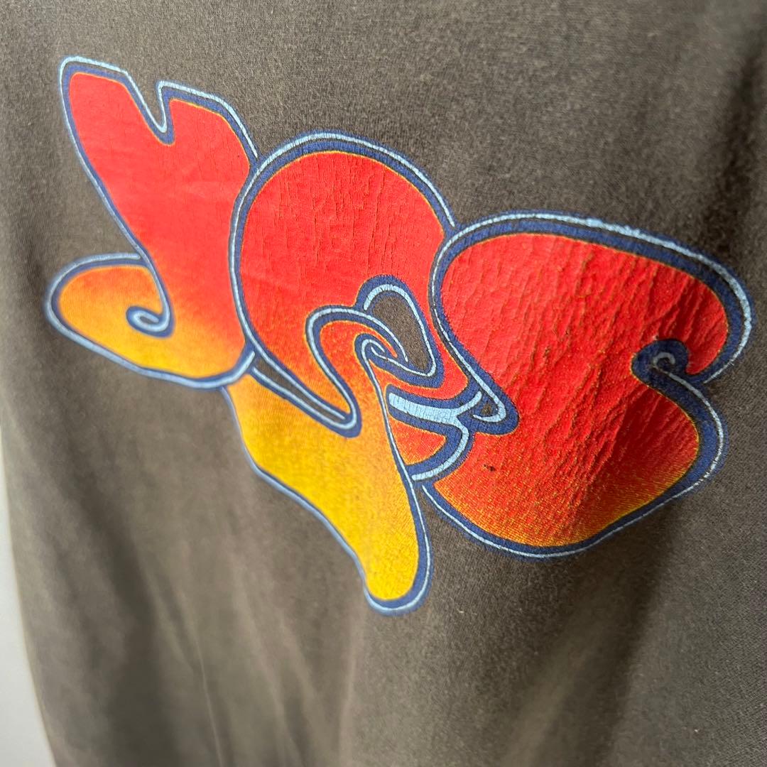 yes vintage shirt イエス バンドTシャツ ロゴ ビンテージ