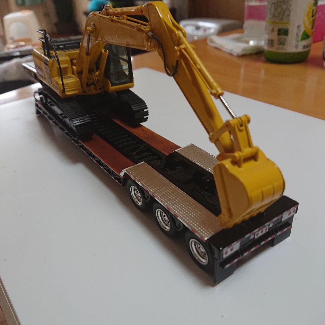 R*N様 ★迫力1/50★コマツ HB205 Hyid トレーラー荷台付き