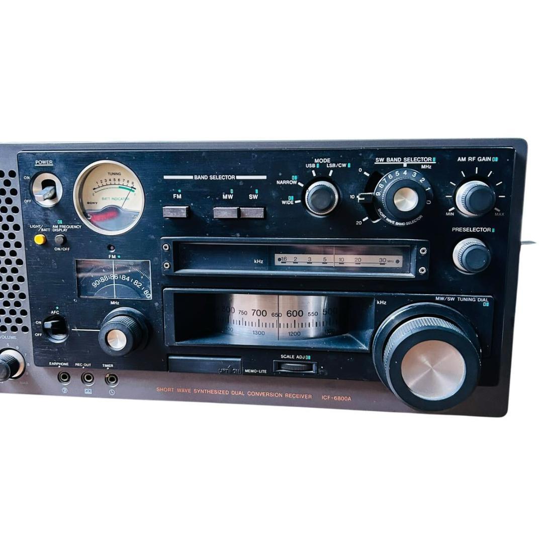SONY ソニー　ICF-6800A　31バンドマルチバンドレシーバー