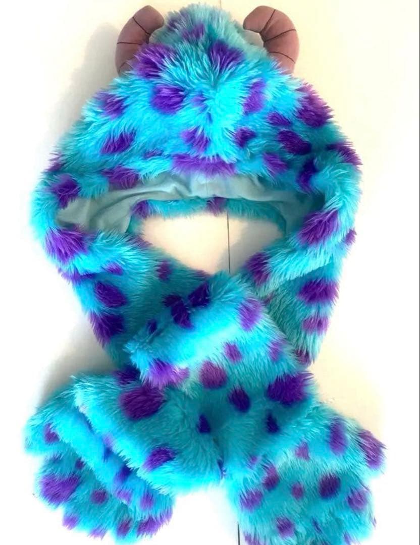 サリー ファンキャップ マフラー ディズニー 被り物 帽子 モンスターズインク