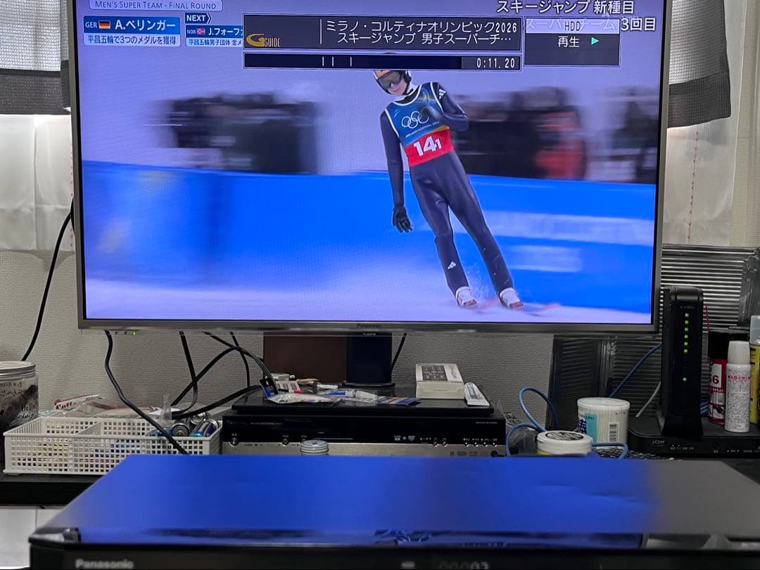 4K 1TB 3番組録画　パナソニック　BDレコーダー　DMR-BRZ1000