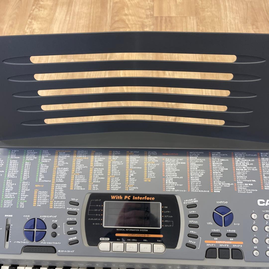 【動作確認済・光ナビ搭載】CASIO CTK-625L キーボード 電子ピアノ