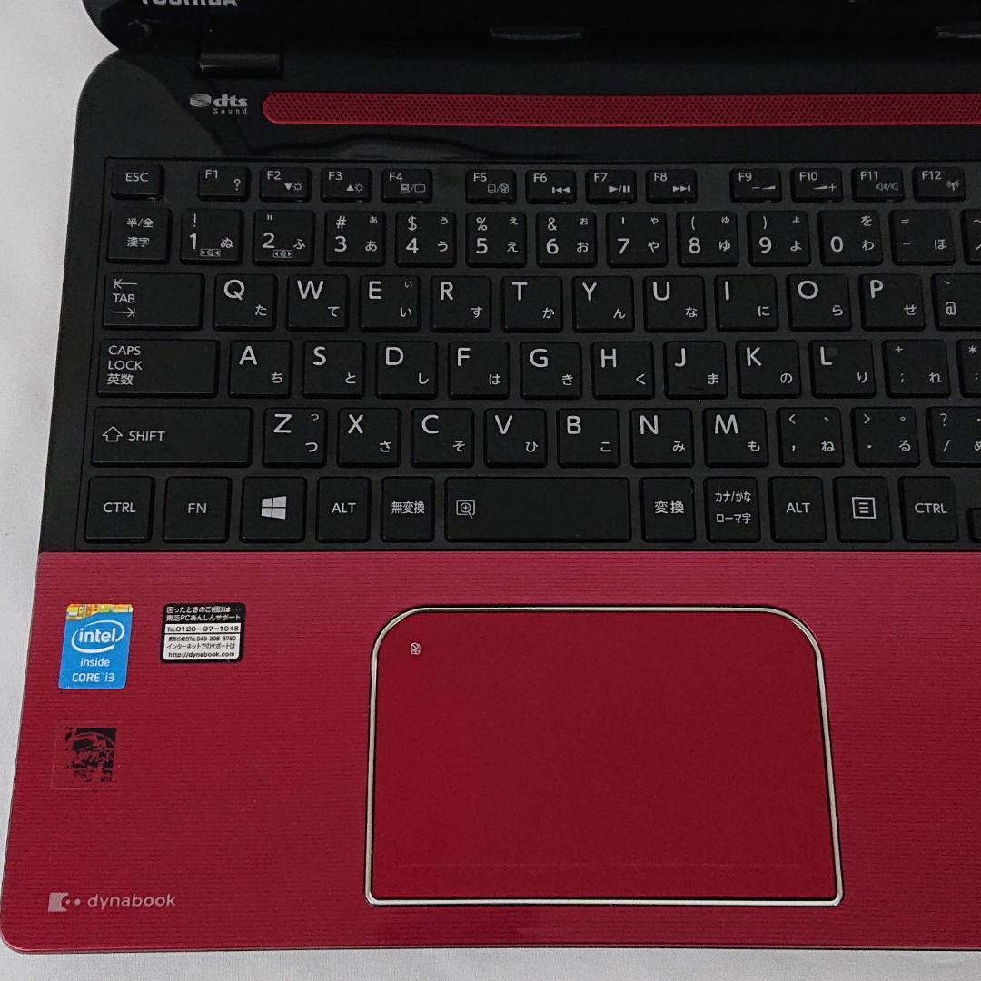 【東芝dynabookT554/45KR】Win11/SSD480/メモリ16