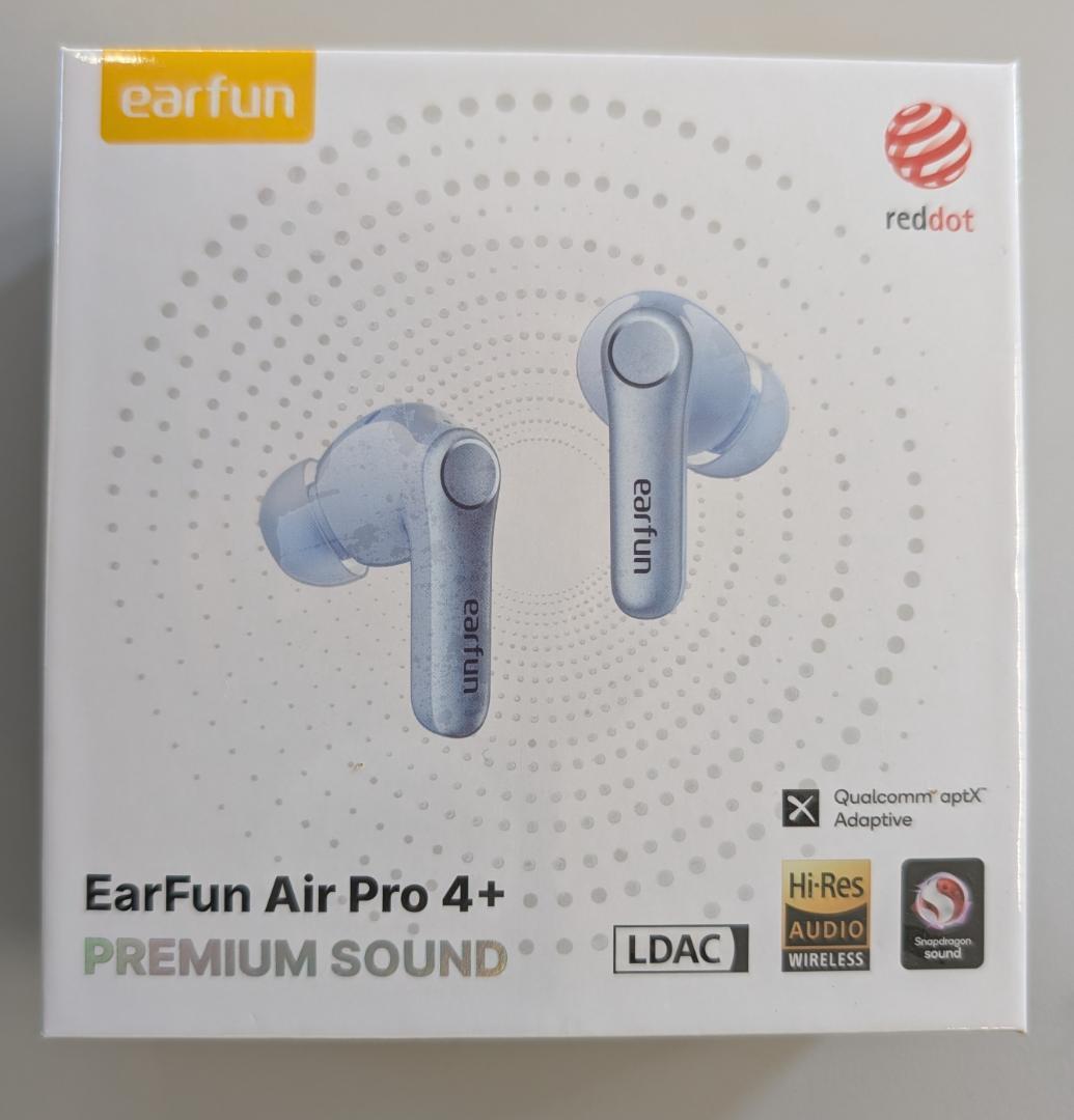 【新品・未開梱】EarFun Air Pro 4i+ワイヤレスイヤホン ブルー