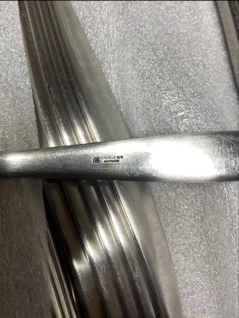 ドイツ製: ZWILLING ヘンケルスFriodur8本セット 2客18/8
