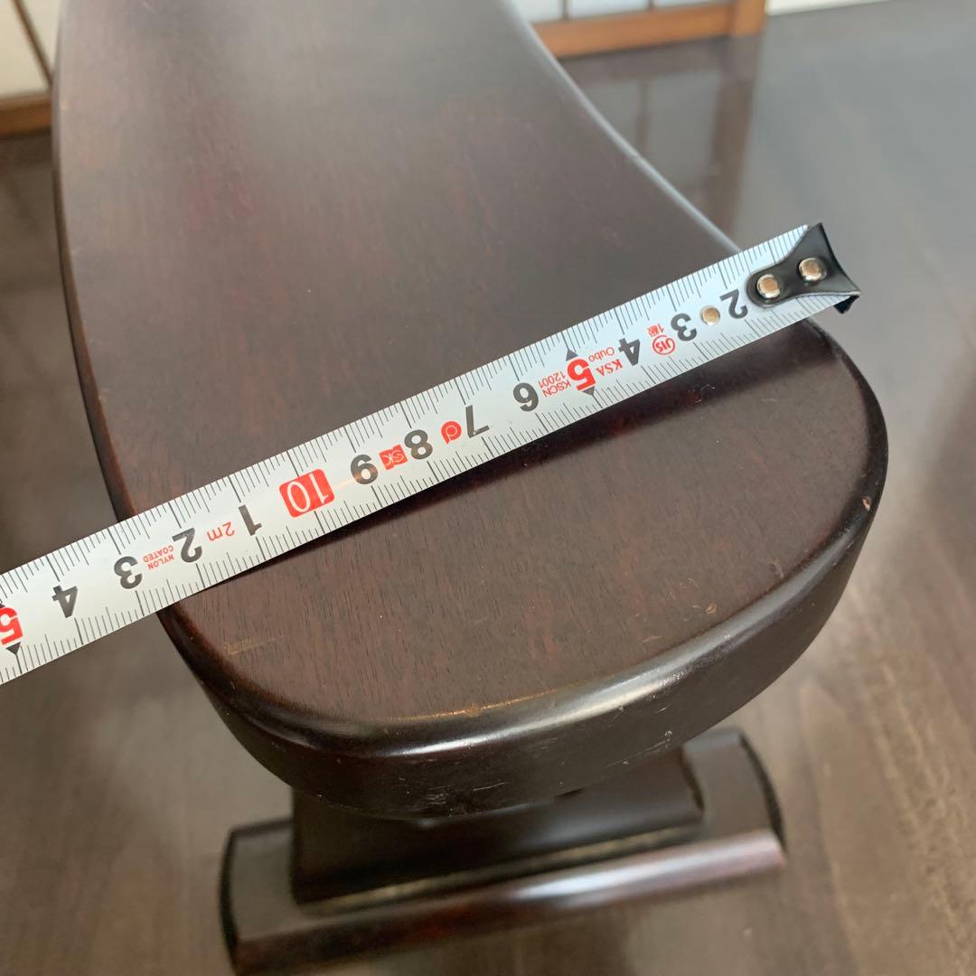 北海道民芸家具　脇息　ひじ掛け　和室