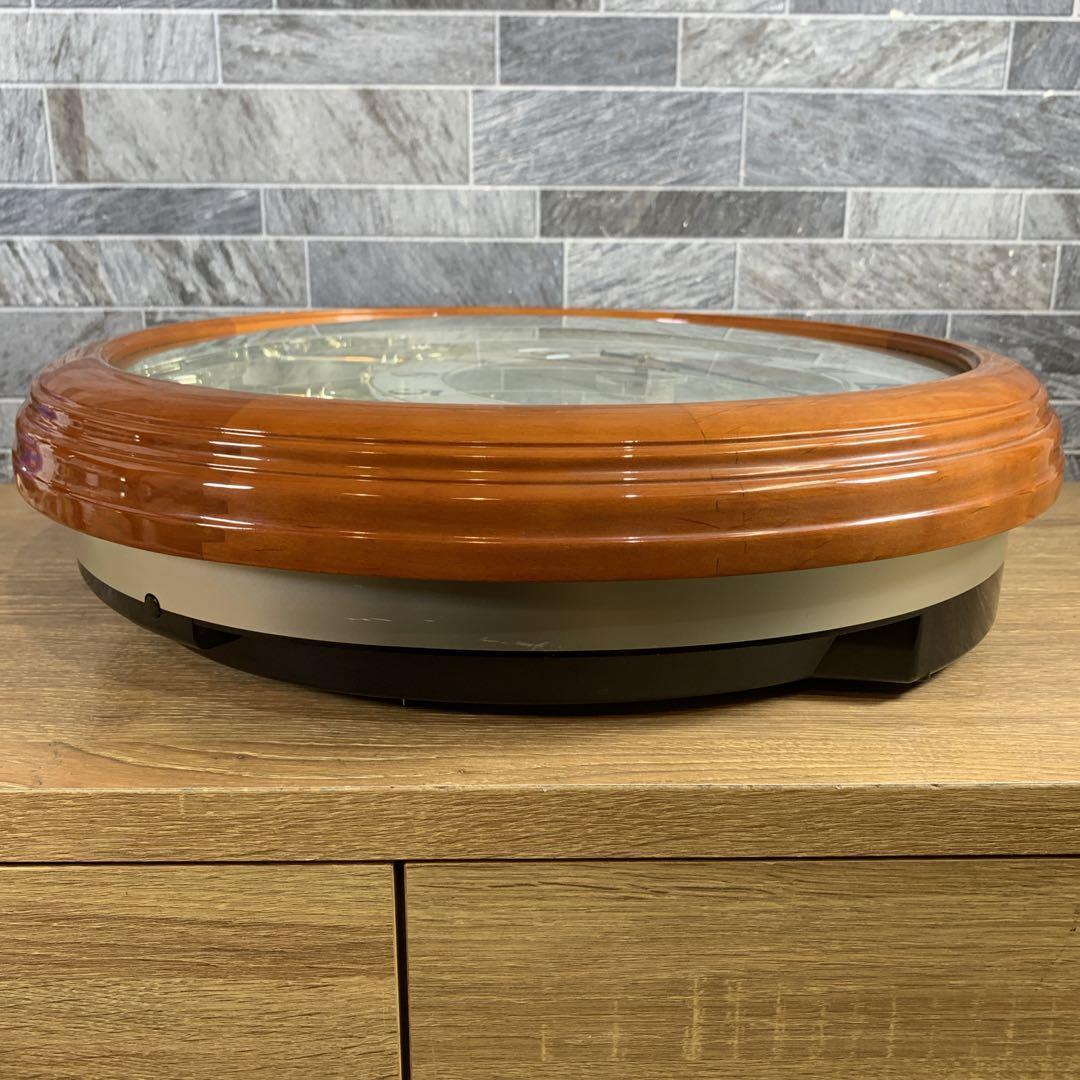 稼働品　生産終了品　リズム時計　RHYTHM スモールワールド　電波からくり時計