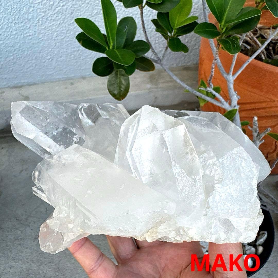 M1750☆水晶クラスター1.9Kg☆天然石　原石☆N50603-A