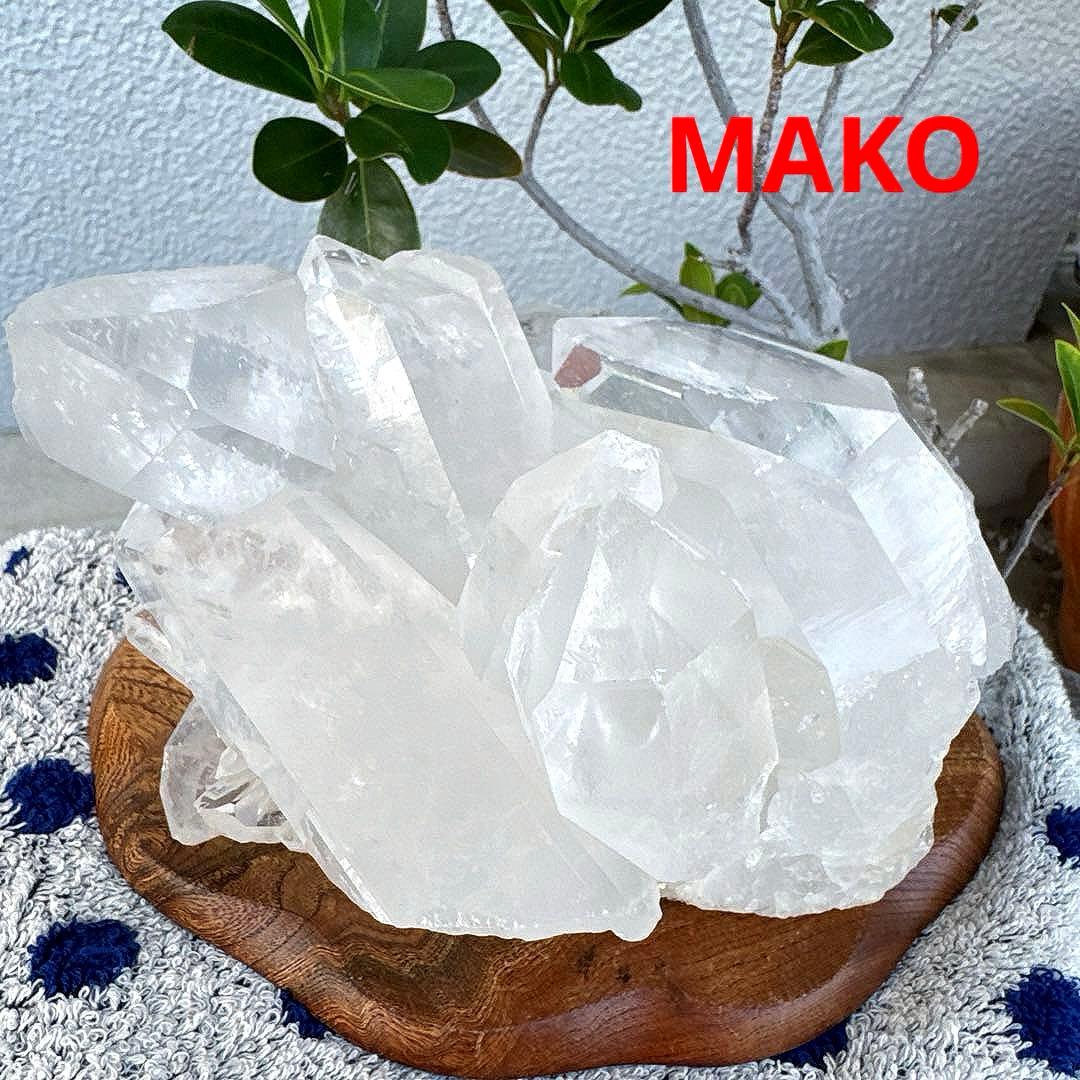 M1750☆水晶クラスター1.9Kg☆天然石　原石☆N50603-A