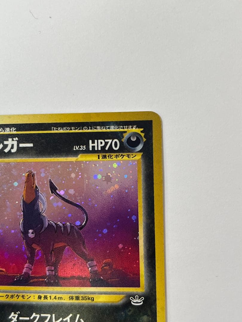 旧裏 ポケモンカード ヘルガー 遺跡をこえて ホロ 廃盤 No.229 当時物