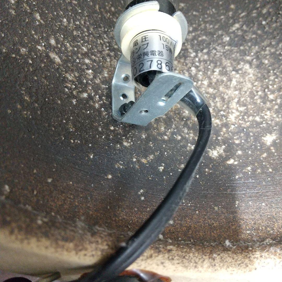 Y*n様 MC3[美品] 信楽焼 フクロウのオブジェ付き 陶器 ランプ インテリ