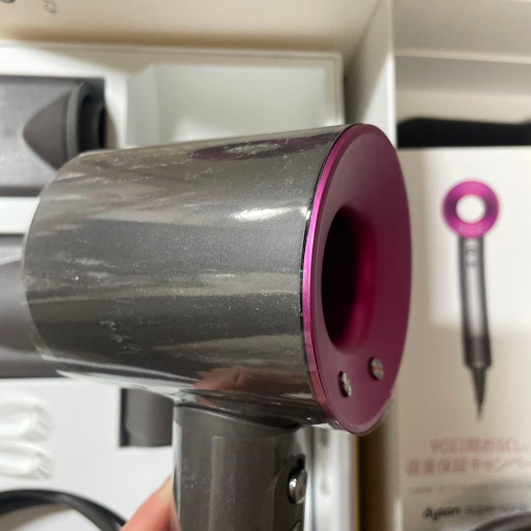 ダイソン　ドライヤー　ジャンク品　付属品有り　外箱付