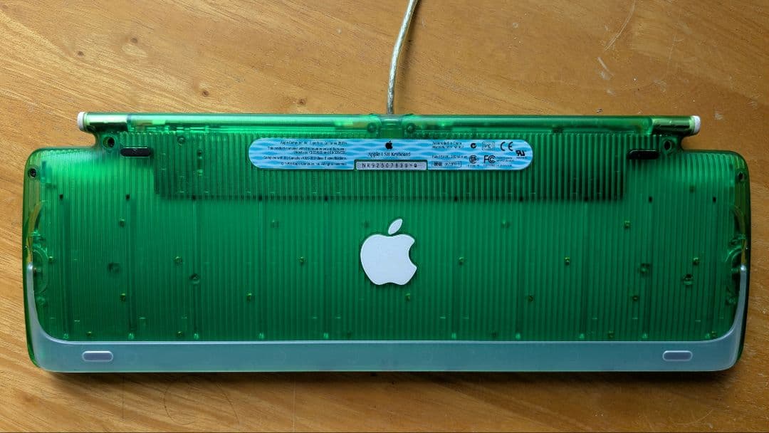 iMac G3 ライムグリーン キーボードセット