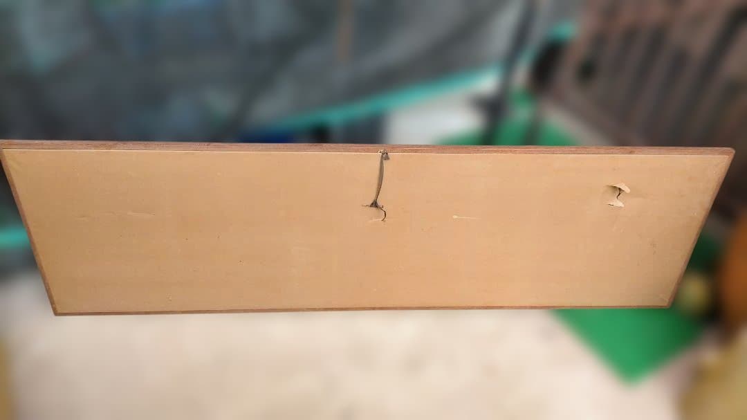 三福花 書道作品 木製額縁付き
