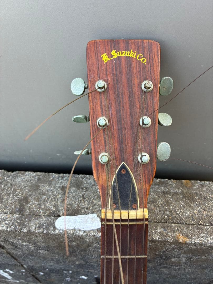 木曽鈴木 K. Suzuki FR-120アコースティックギター ビンテージ