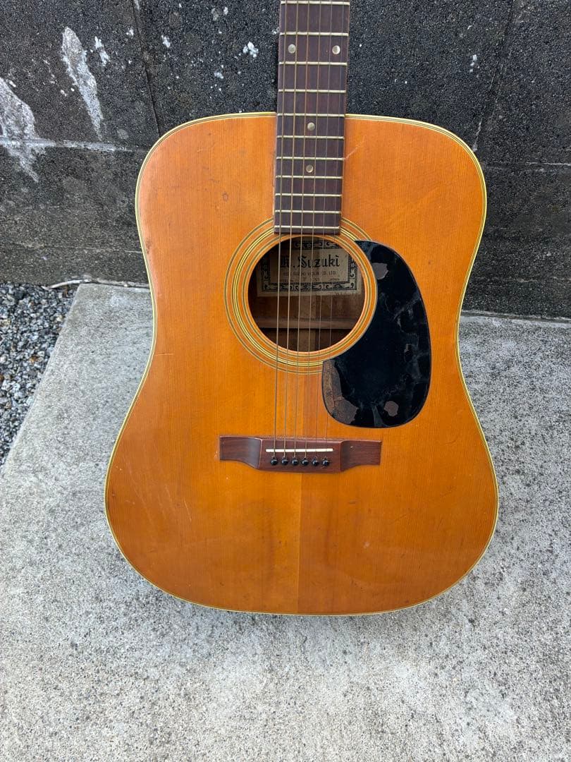木曽鈴木 K. Suzuki FR-120アコースティックギター ビンテージ
