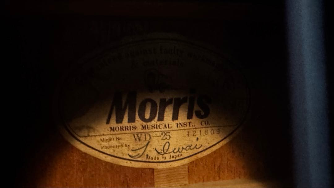 ギター Morris WD-25