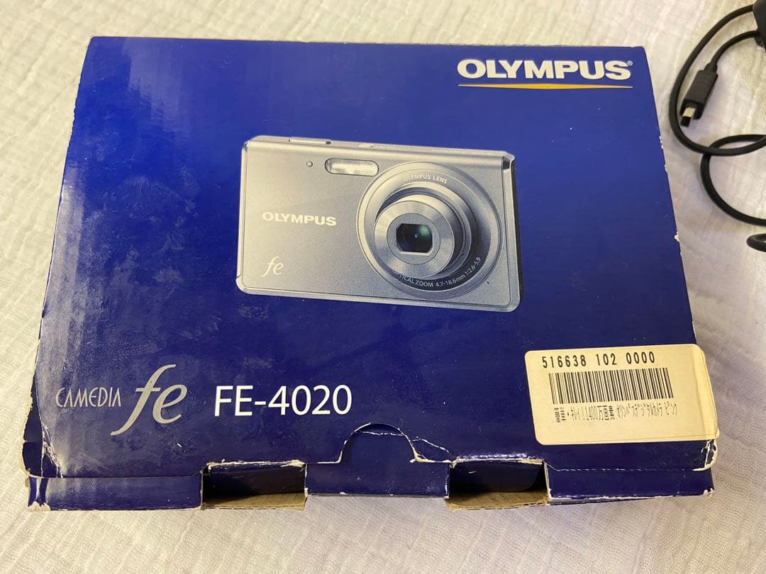 【全動作良好】OLYMPUS FE-4020 ピンク デジカメ フルセット