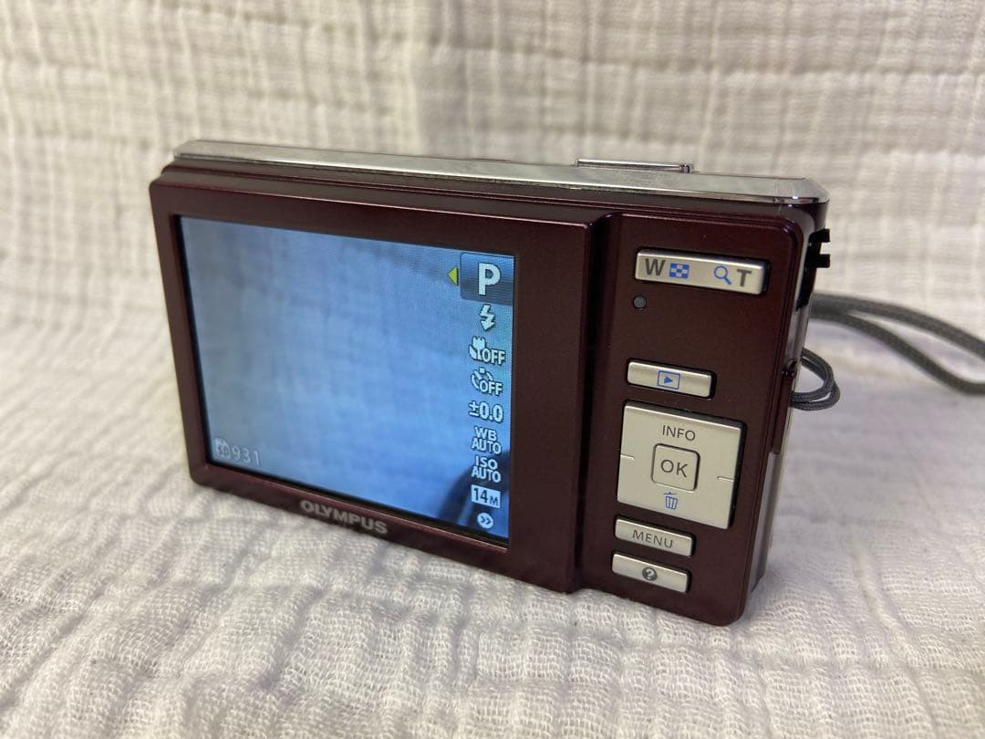 【全動作良好】OLYMPUS FE-4020 ピンク デジカメ フルセット
