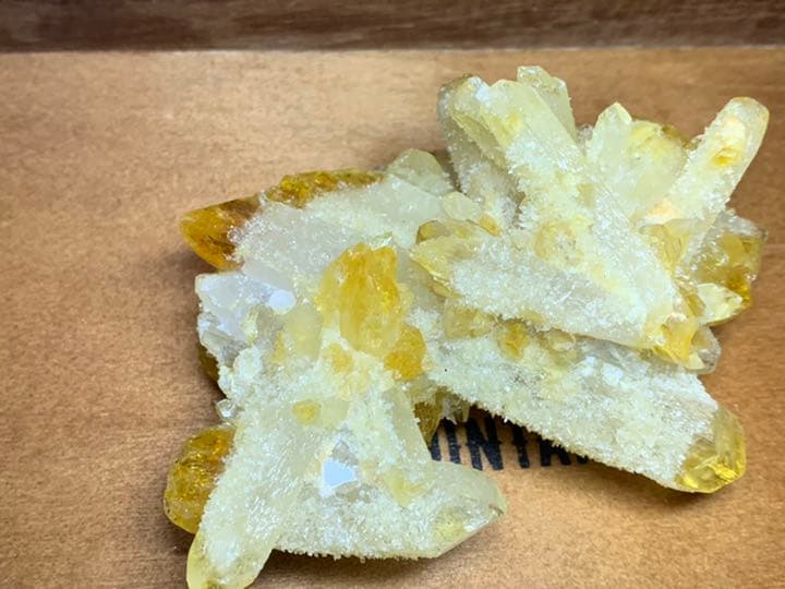 天然非加熱　シトリン原石