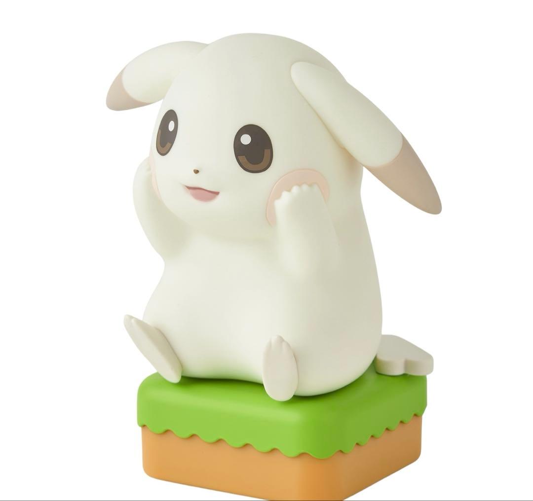 【２点セット】ぽこ あポケモン　うすいろピカチュウ　LEDライト・ぬいぐるみ
