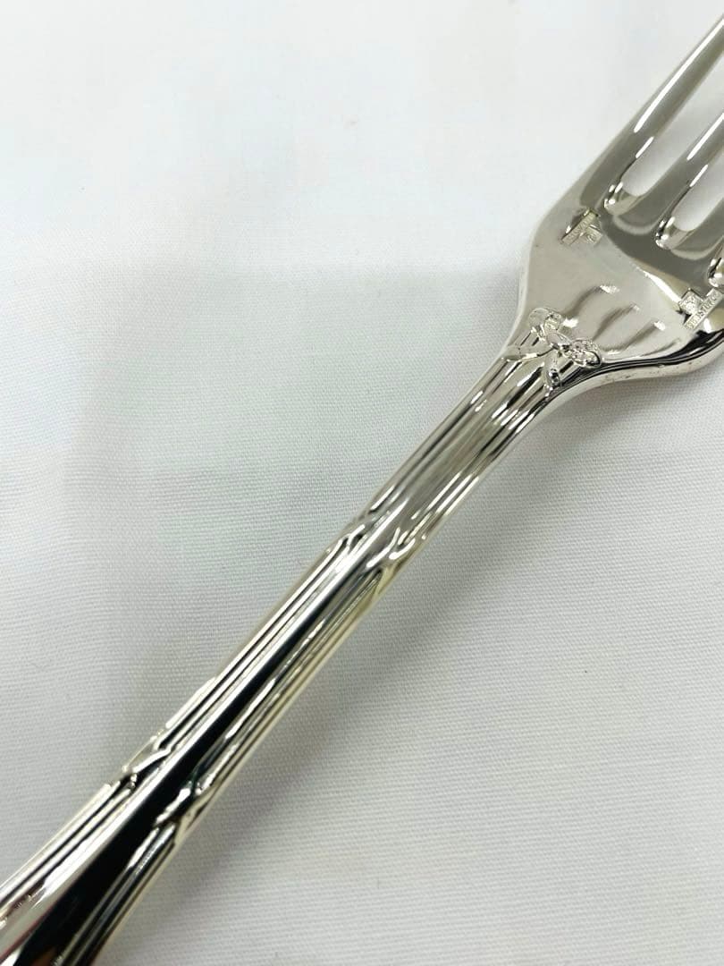 【E】クリストフル　Christofle リュバン　テーブルフォーク4本セット