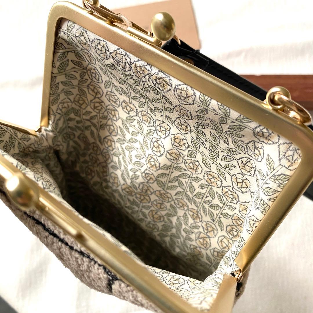 新作✨【スマホポシェット】lulu small がま口　ミナペルホネン