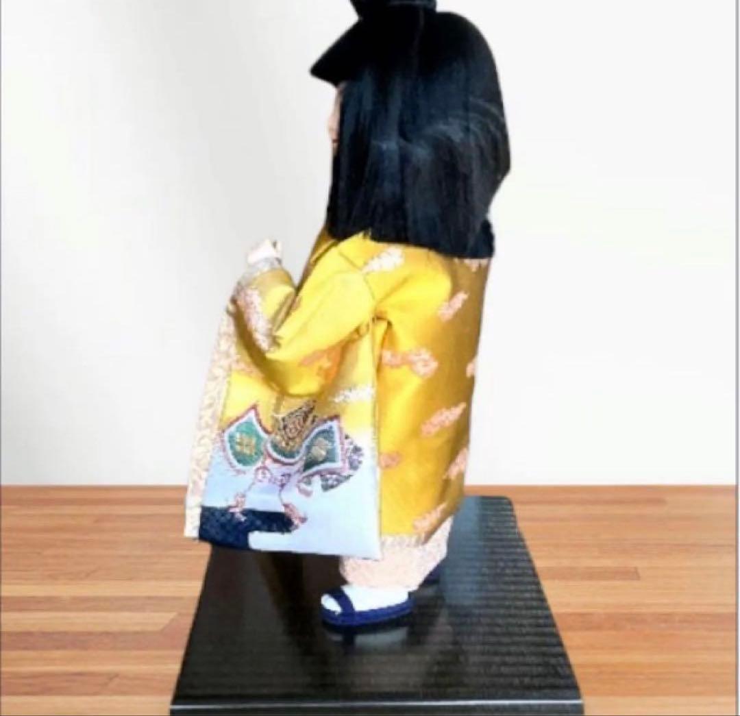 五月人形 夢わらべ 嘉房作 陶器 ガラスケース付 高33cm 美品