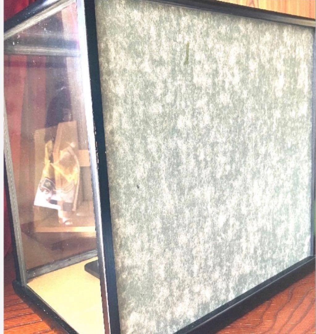 五月人形 夢わらべ 嘉房作 陶器 ガラスケース付 高33cm 美品