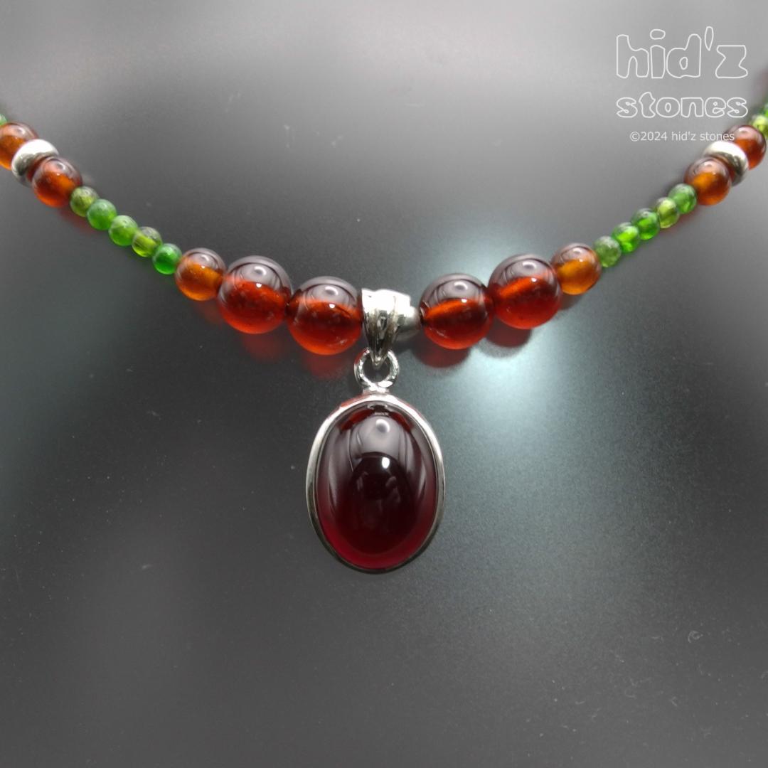 ◆一点もの天然石ネックレス:MSiC-007