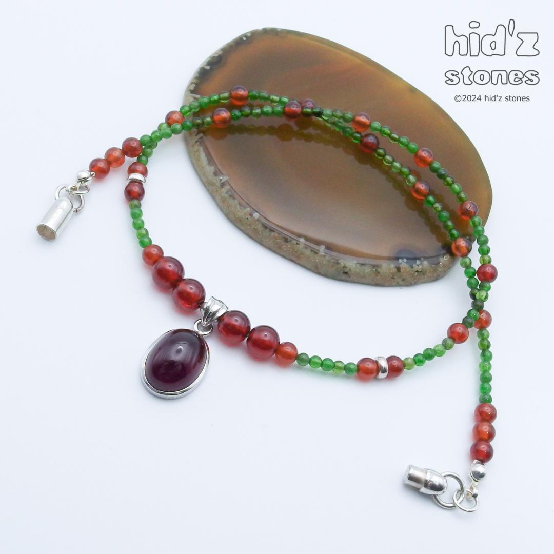 ◆一点もの天然石ネックレス:MSiC-007