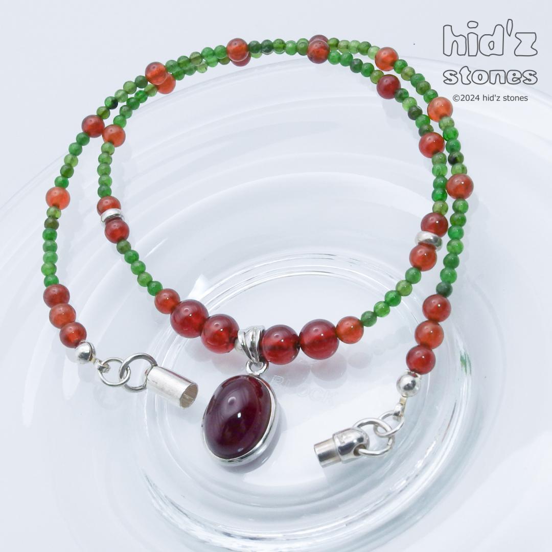 ◆一点もの天然石ネックレス:MSiC-007