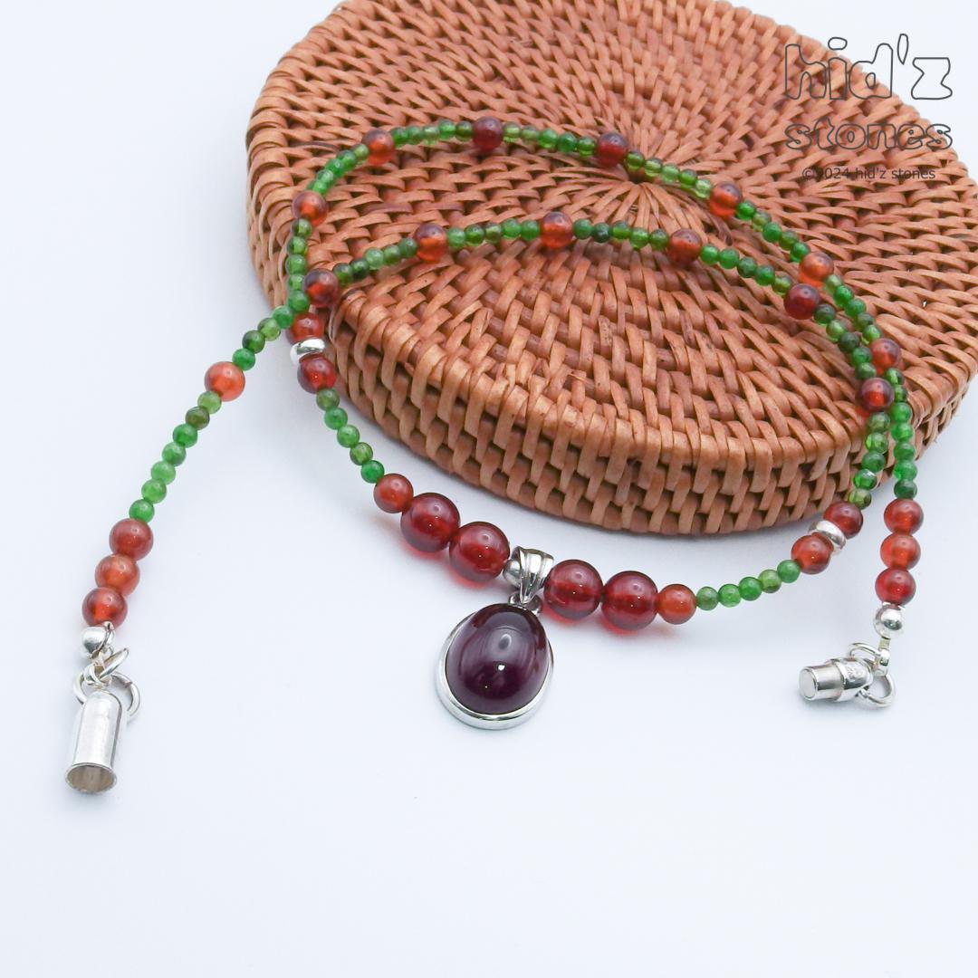 ◆一点もの天然石ネックレス:MSiC-007