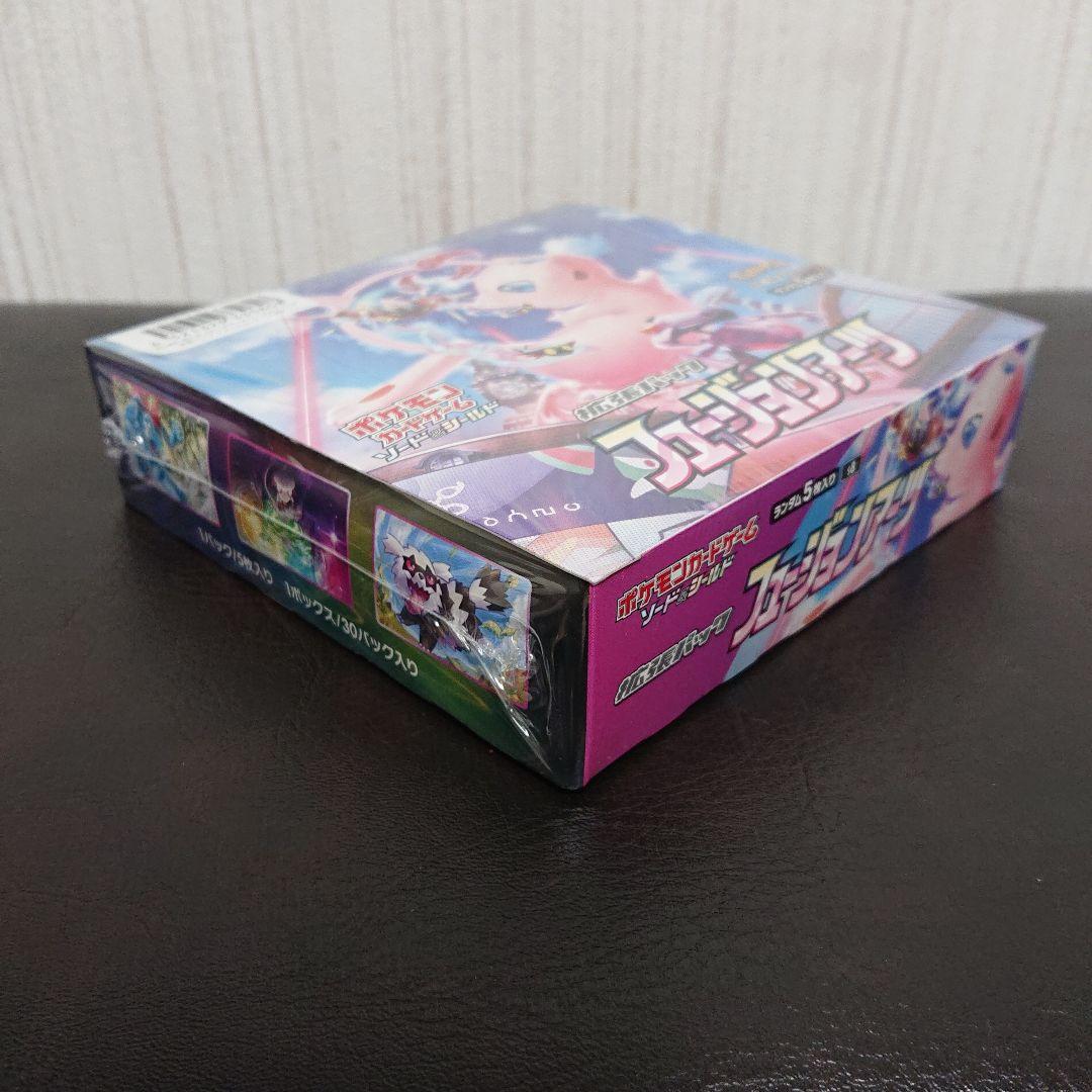 新品未開封 シュリンク付き 未開封 ポケモンカード フュージョンアーツ 1box