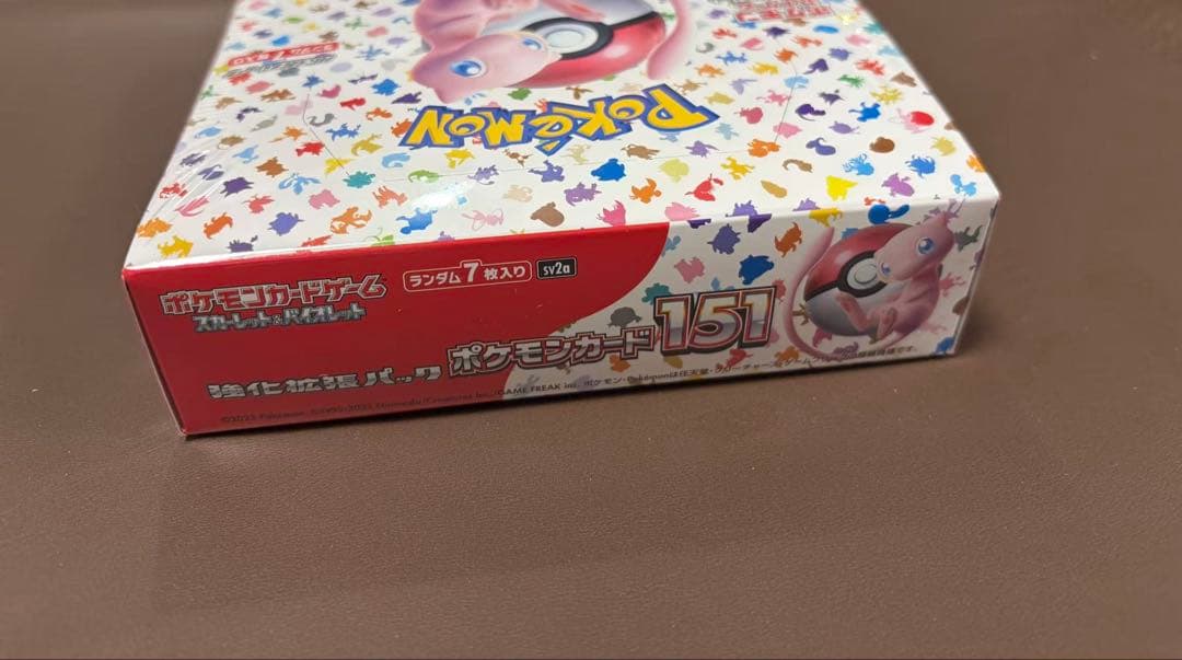 新品未開封シュリンク有　ポケモンカード151 BOX① ポケセンオンライン