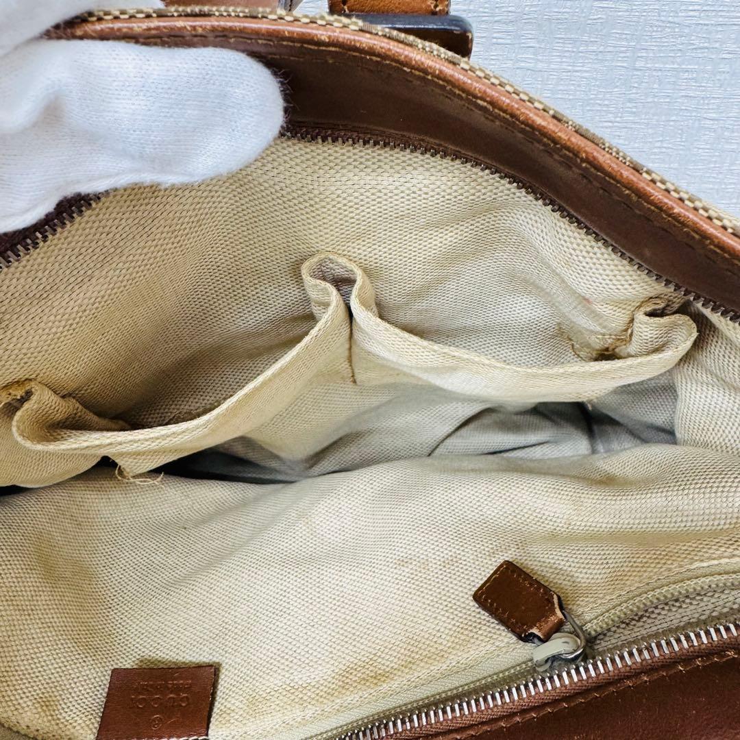 ✨GUCCI✨グッチ✨GG柄✨シェリーライン✨ベージュ✨トートバッグ✨