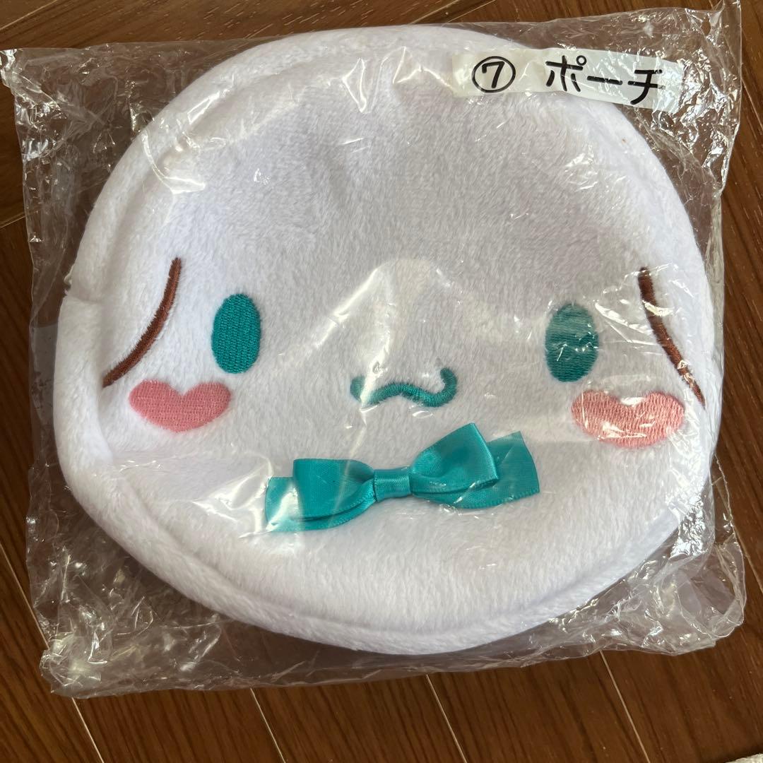 シナモロール　みるく　マスコット　バッグ　小物入れ　ポーチ　スープボウル　セット