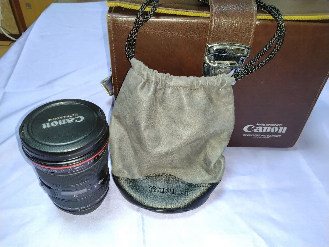 美品　キャノンCanon　EF17-40mm f/4 L USM レンズおまけ付