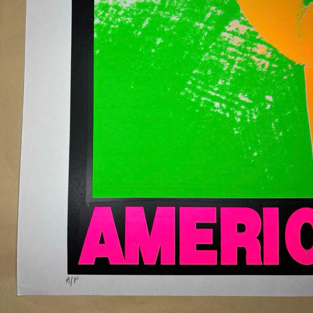 KOZIK LOVE AMERICAN STYLE シルクスクリーンポスター