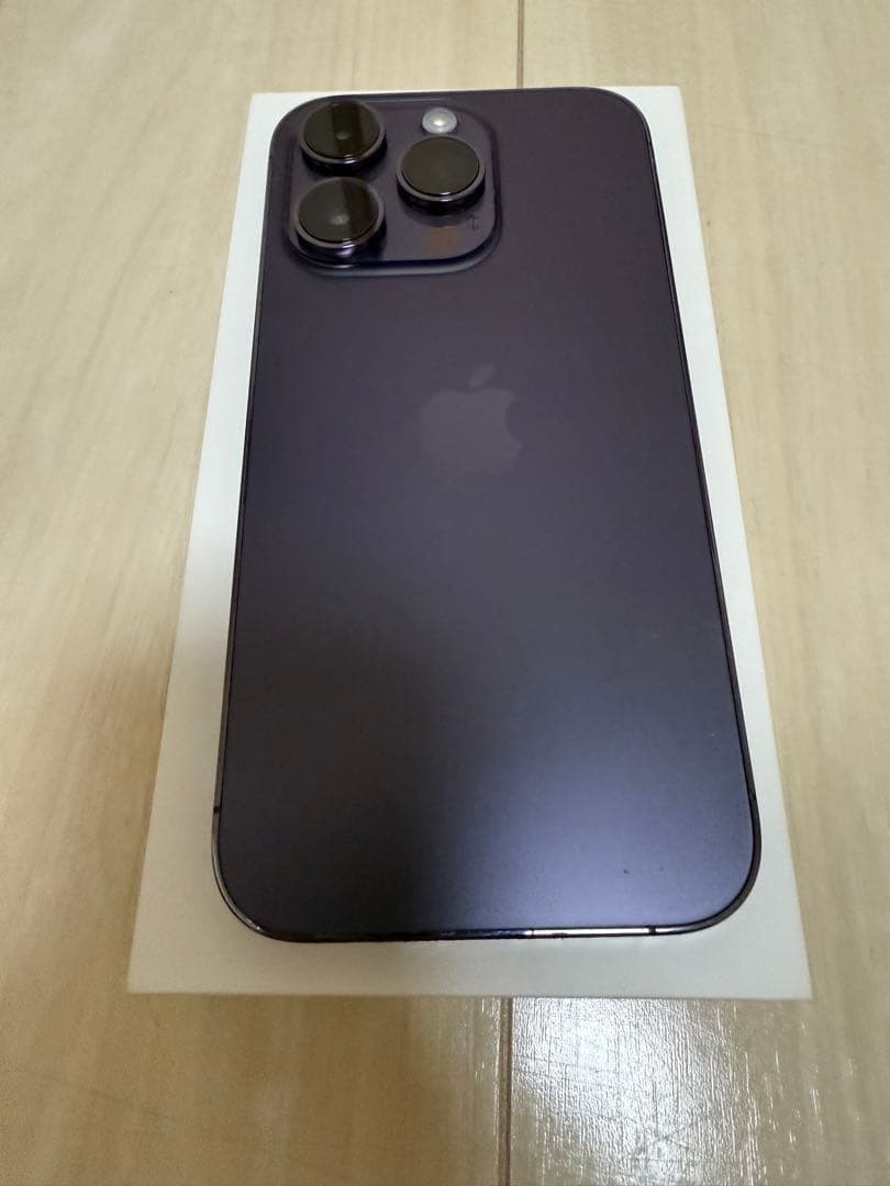 Apple iPhone 14 Pro 128GB ディープパープル 残量87%
