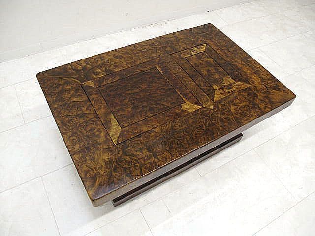 希少品 花梨瘤材総玉杢長火鉢　関西長火鉢　座敷火鉢　時代火鉢　希少杢　孔雀杢