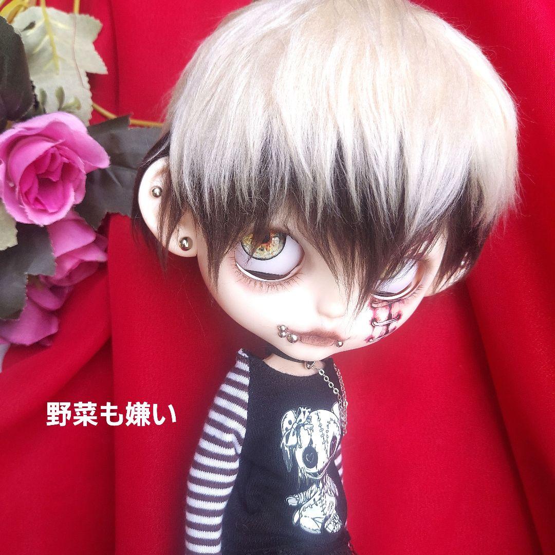 カスタムアイシードール　カスタムドール　icy　男の子　ブライスサイズ
