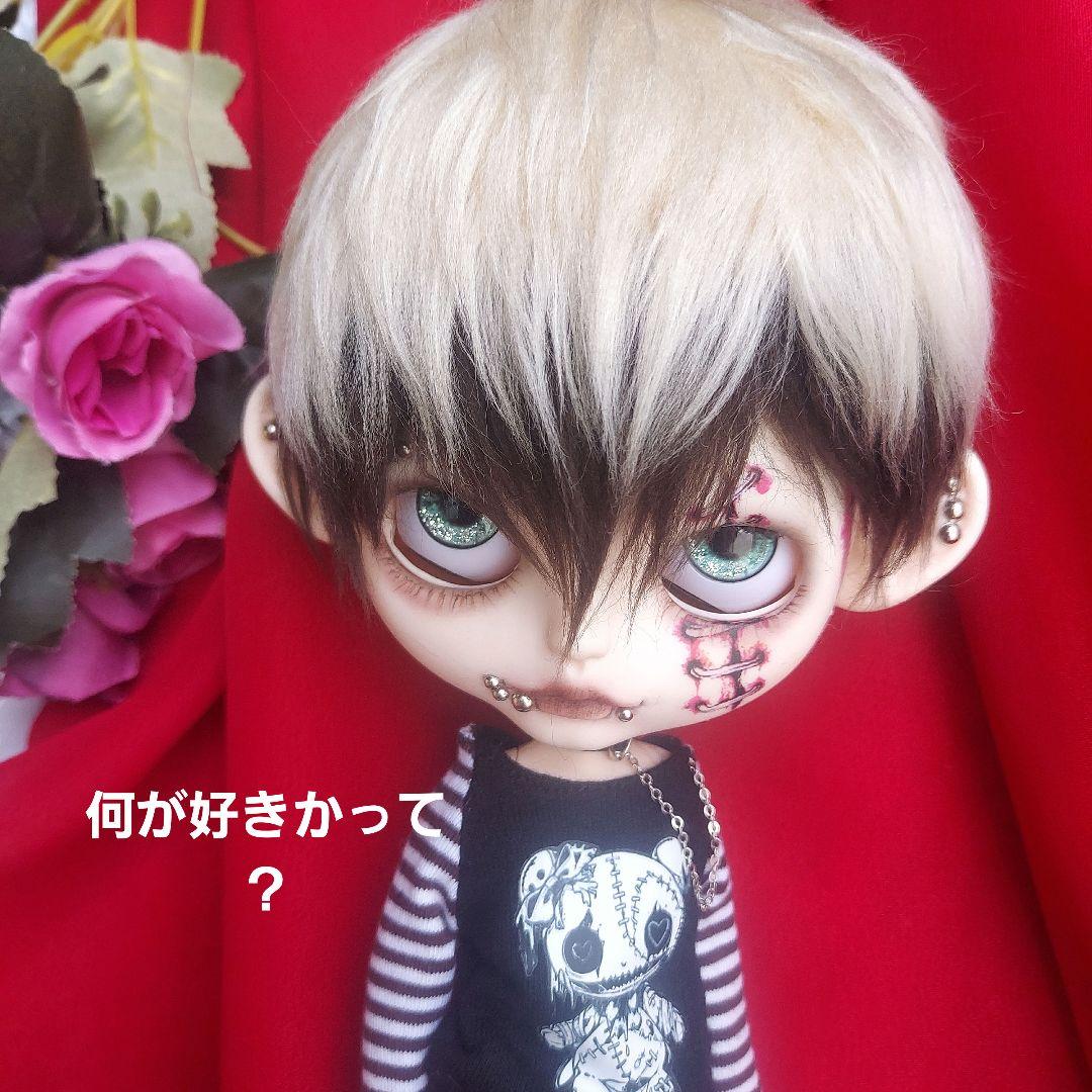 カスタムアイシードール　カスタムドール　icy　男の子　ブライスサイズ