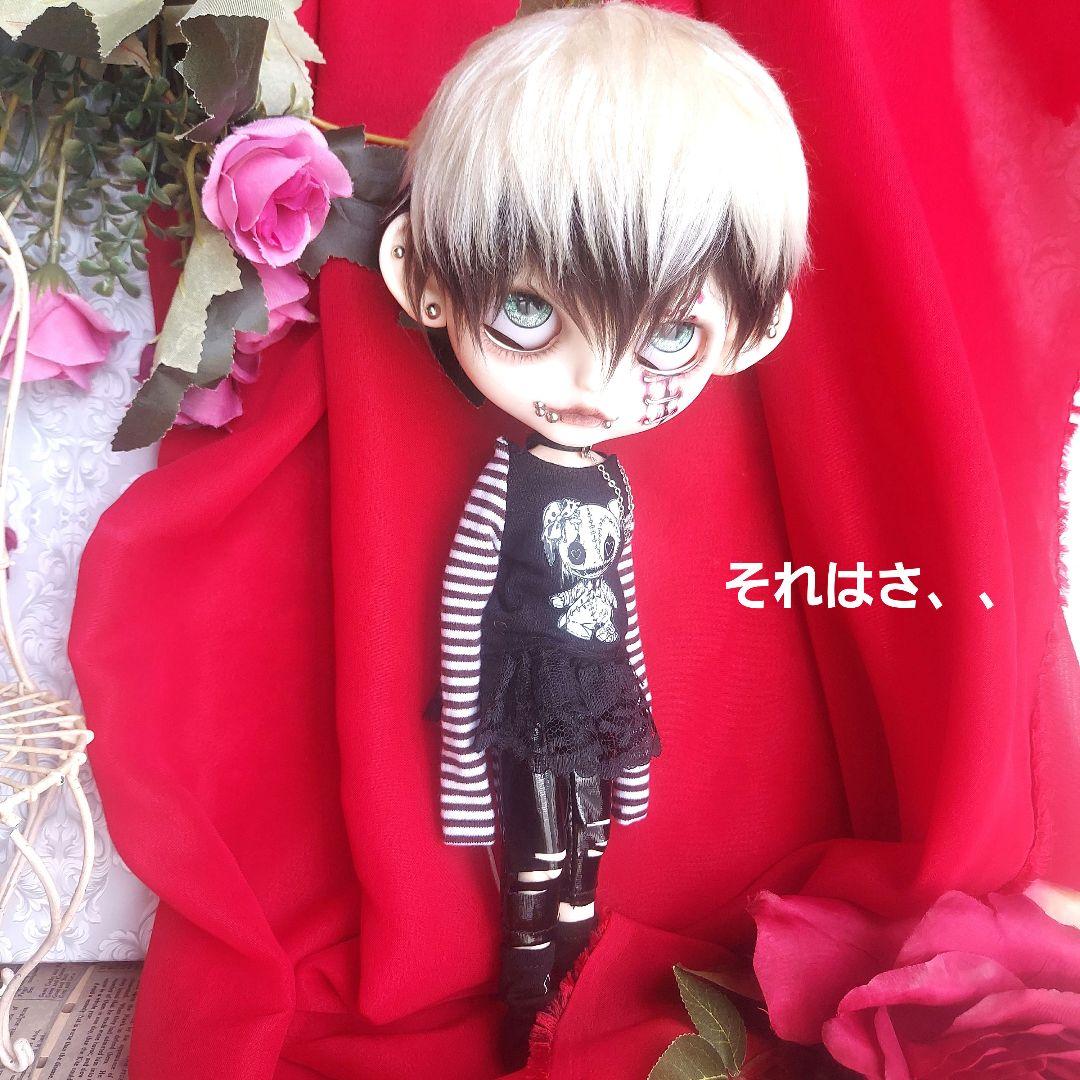 カスタムアイシードール　カスタムドール　icy　男の子　ブライスサイズ
