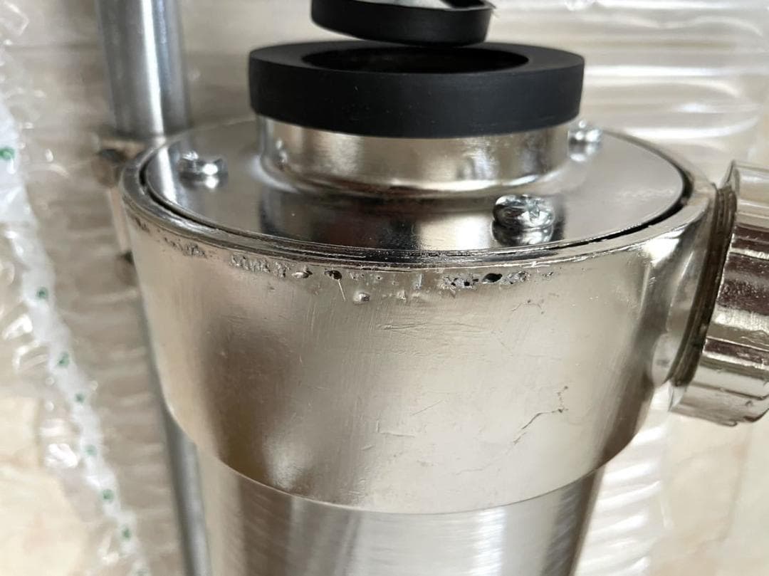 ステンレス製 ソーセージスタッファー ソーセージメーカー 瑕疵あり