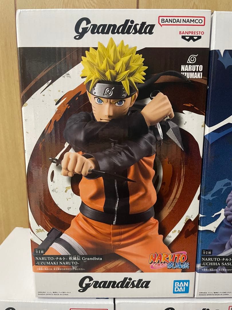 Grandista フィギュアセット ナルト・サスケ・サクラ　５点まとめ