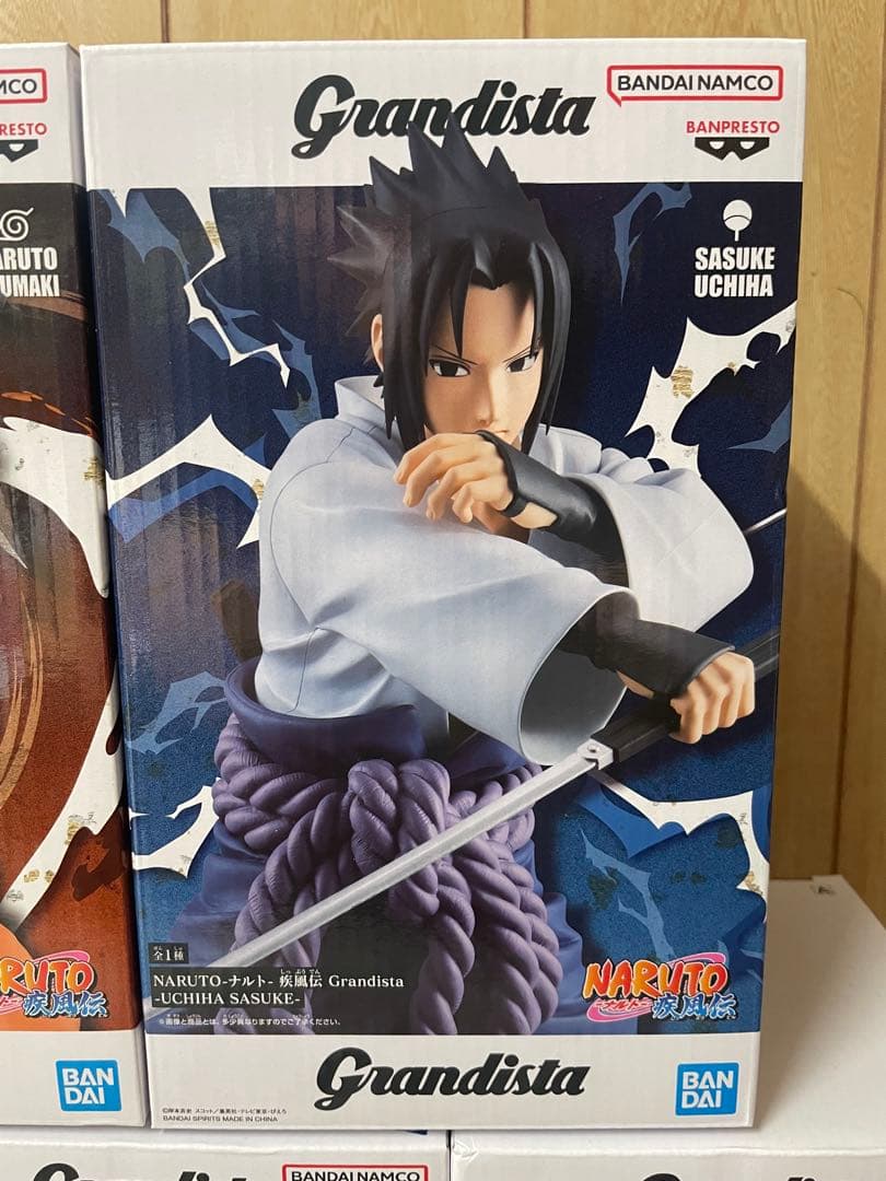 Grandista フィギュアセット ナルト・サスケ・サクラ　５点まとめ