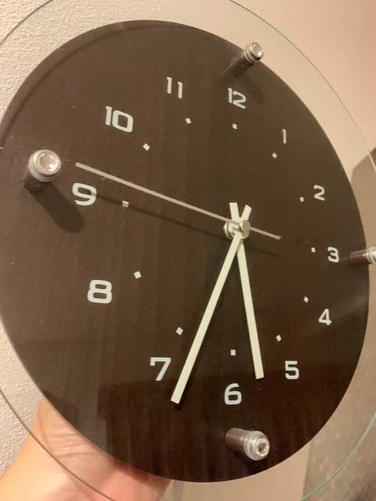 壁掛け時計　電波時計　振り子