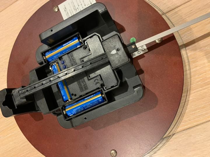 壁掛け時計　電波時計　振り子