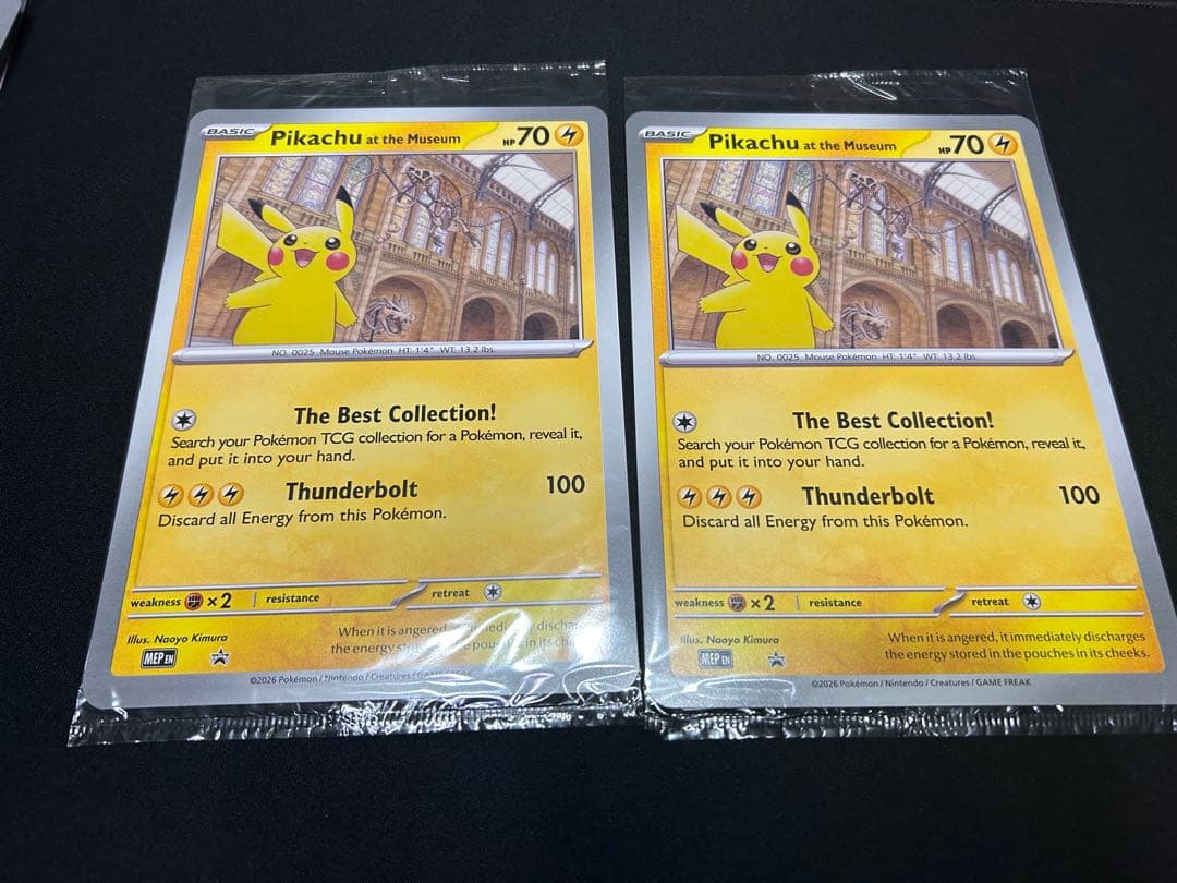 【最安値】Pikachu at the Museum 10枚セット